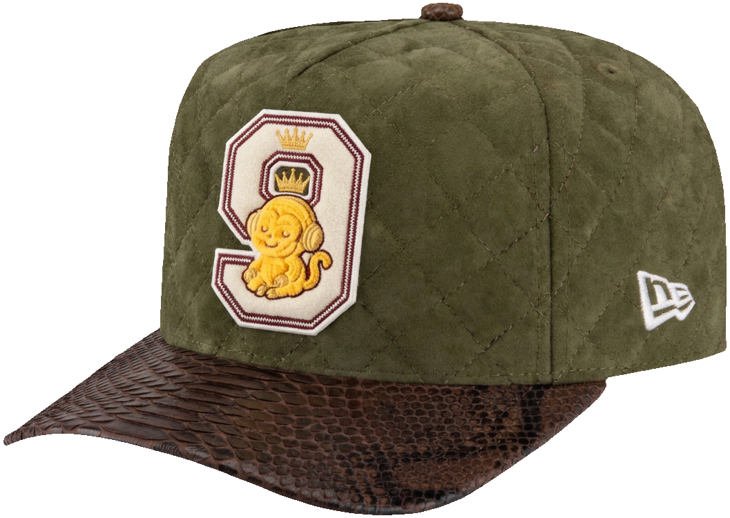 Olive Suede Snapback
