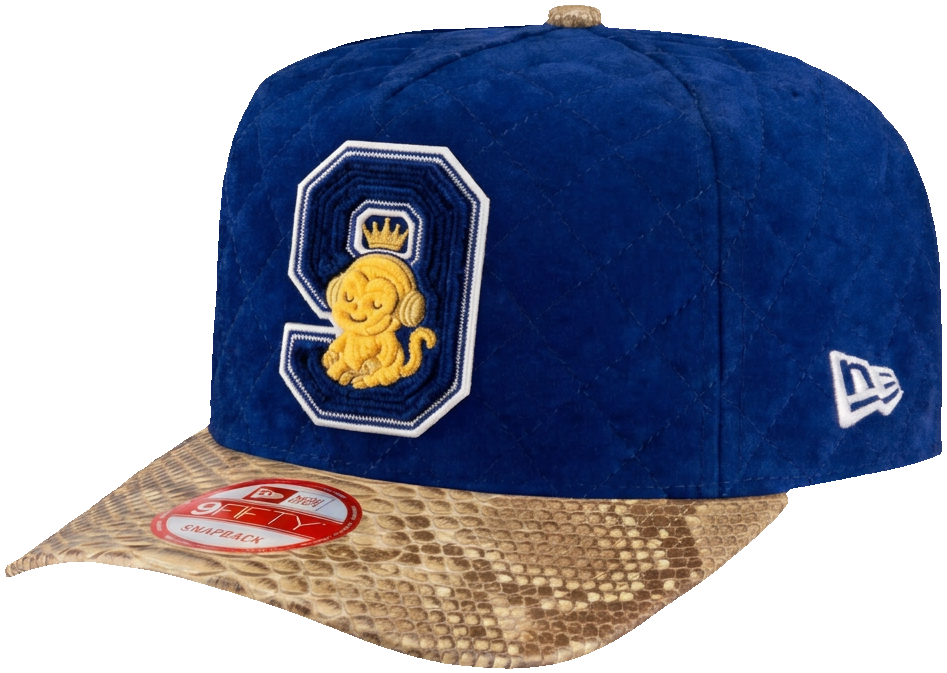 Royal Blue Suede Snapback