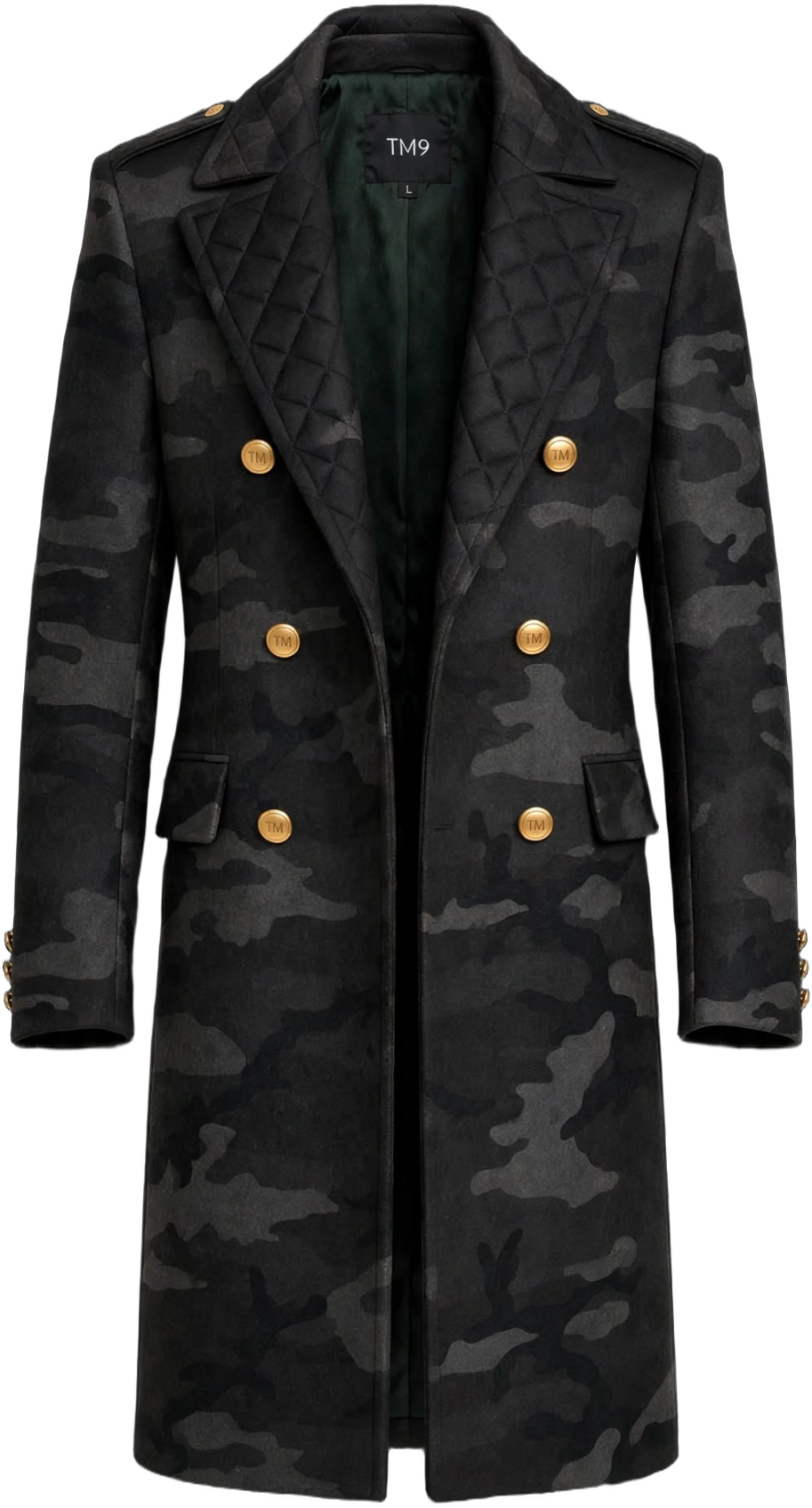 Onyx Camo Overcoat