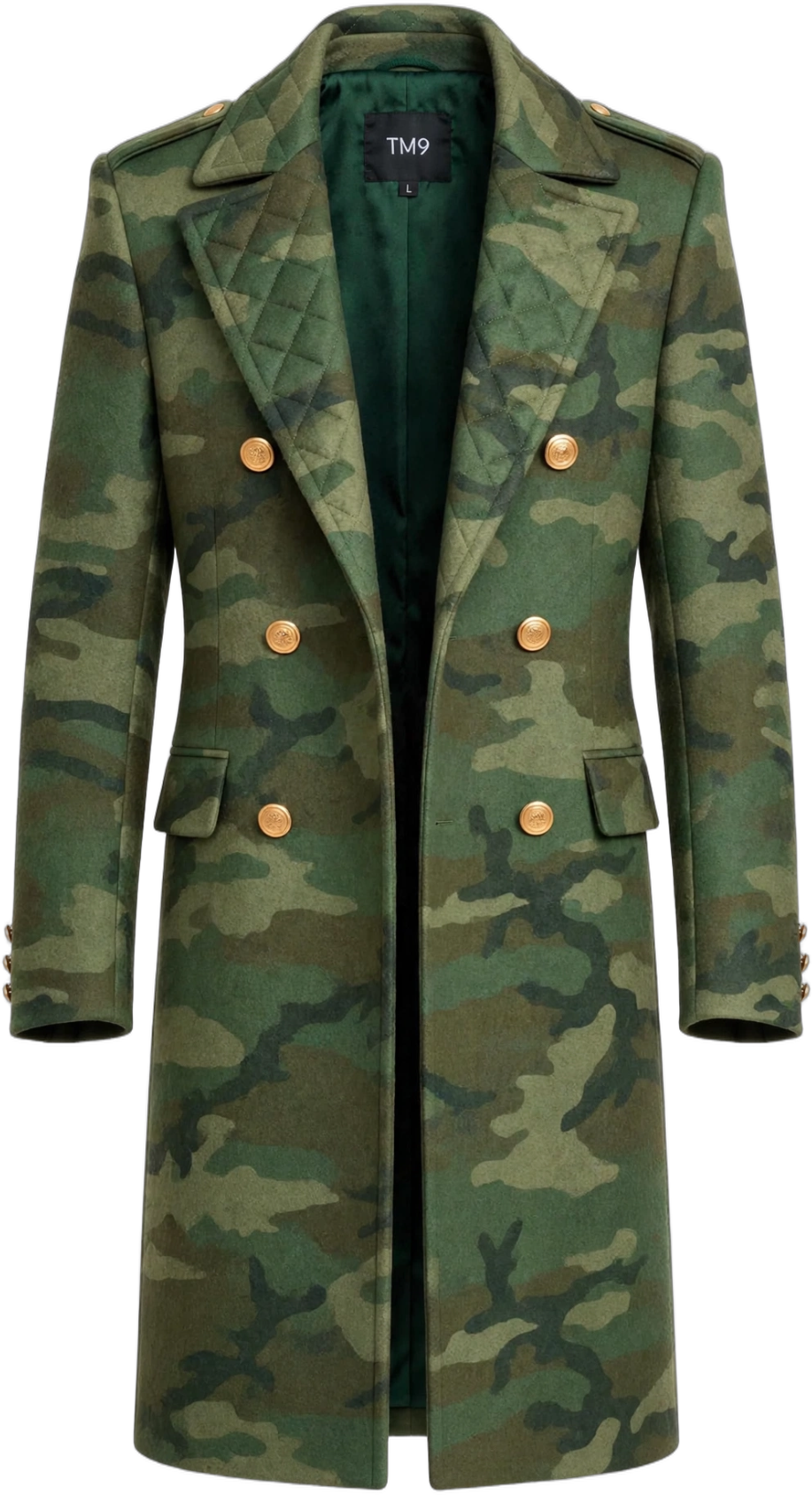 Forest Camo Overcoat