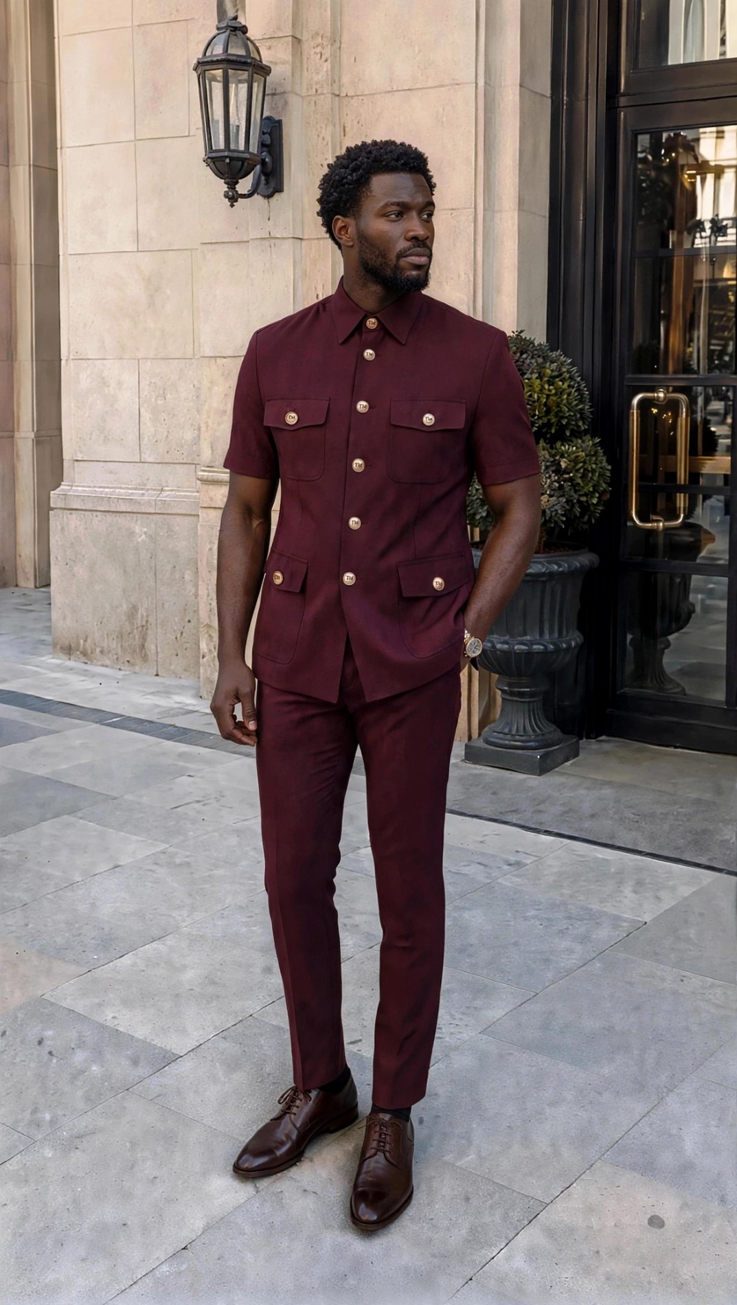 Burgundy Safari Set