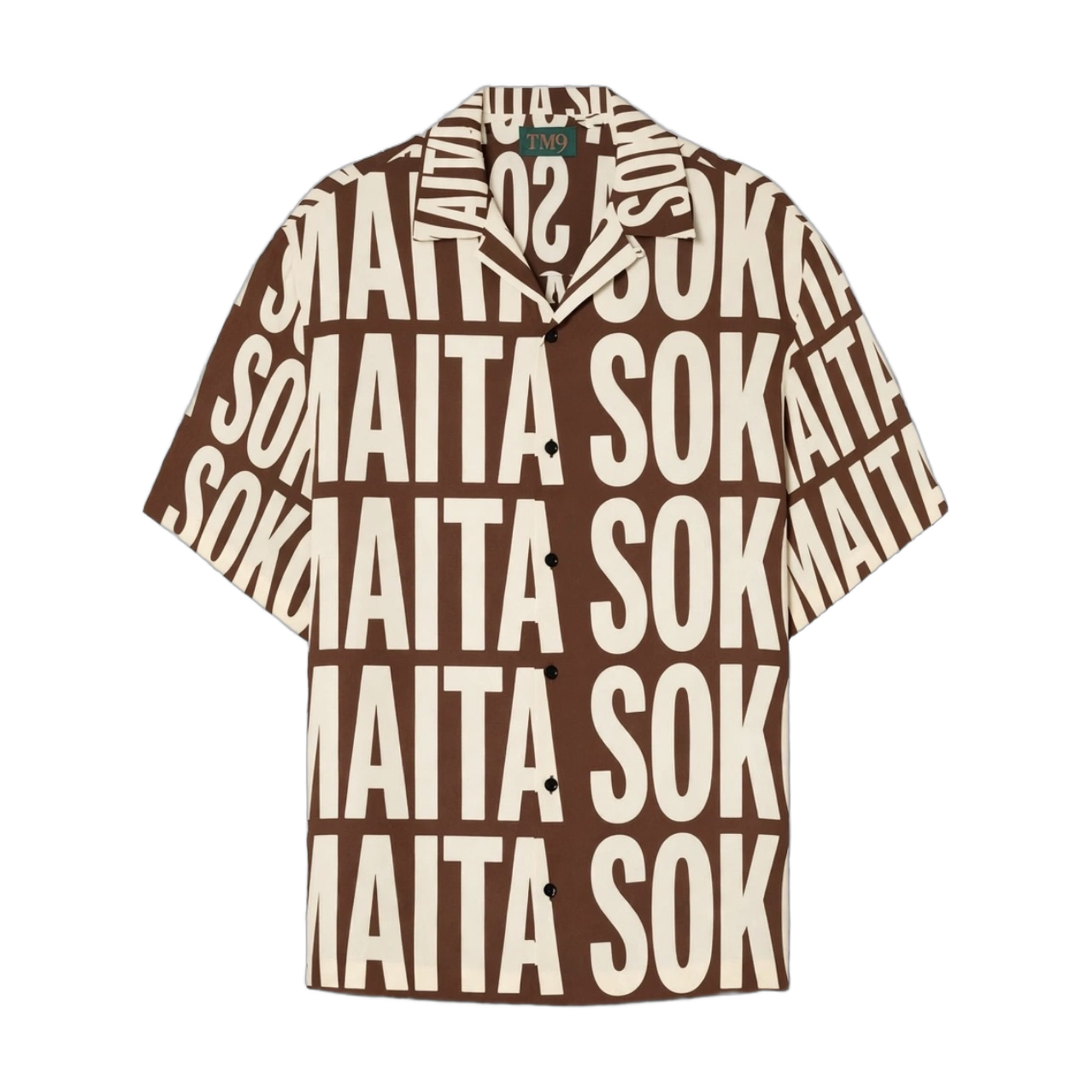 Sokaita Script Shirt — Chocolate