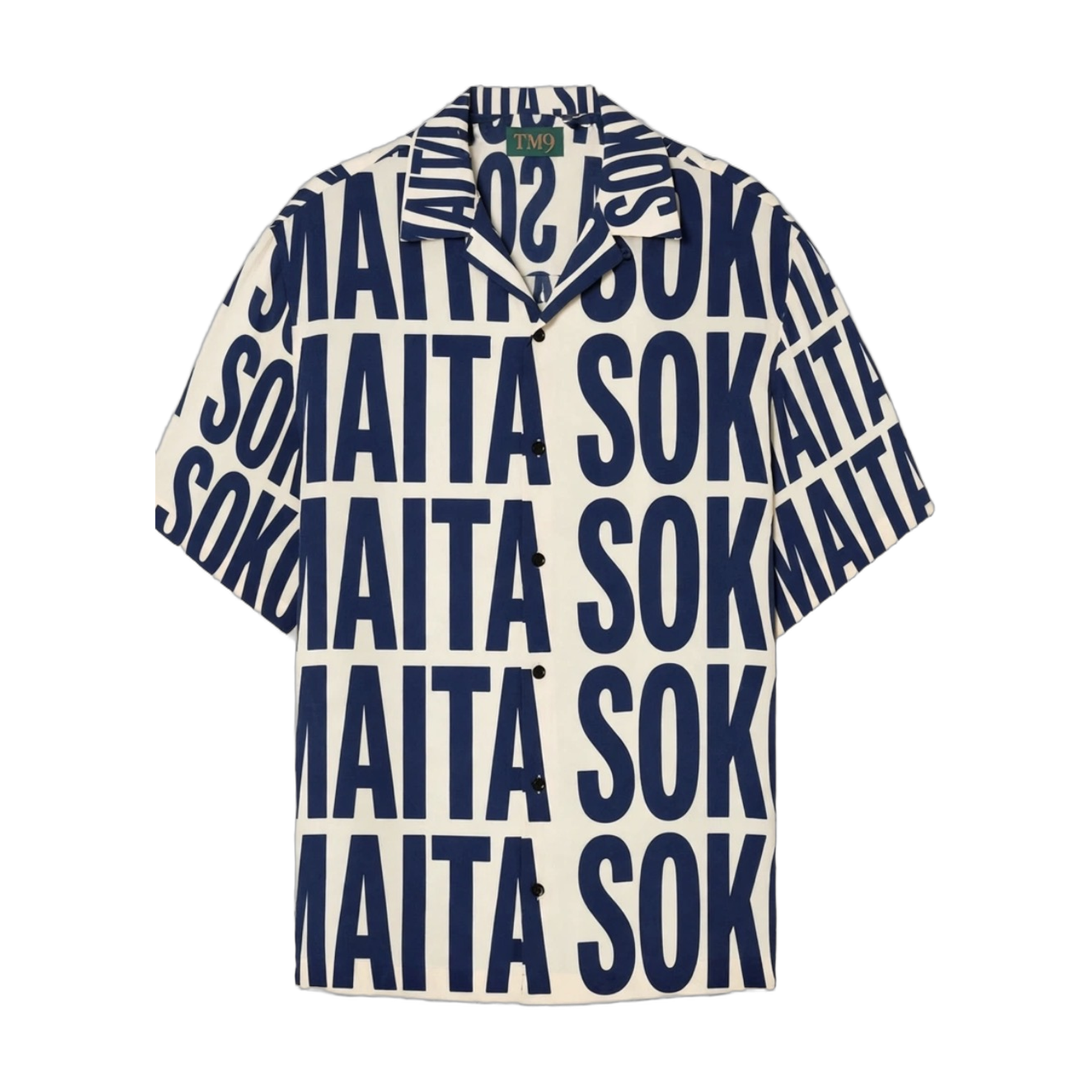 Sokaita Script Shirt — Navy