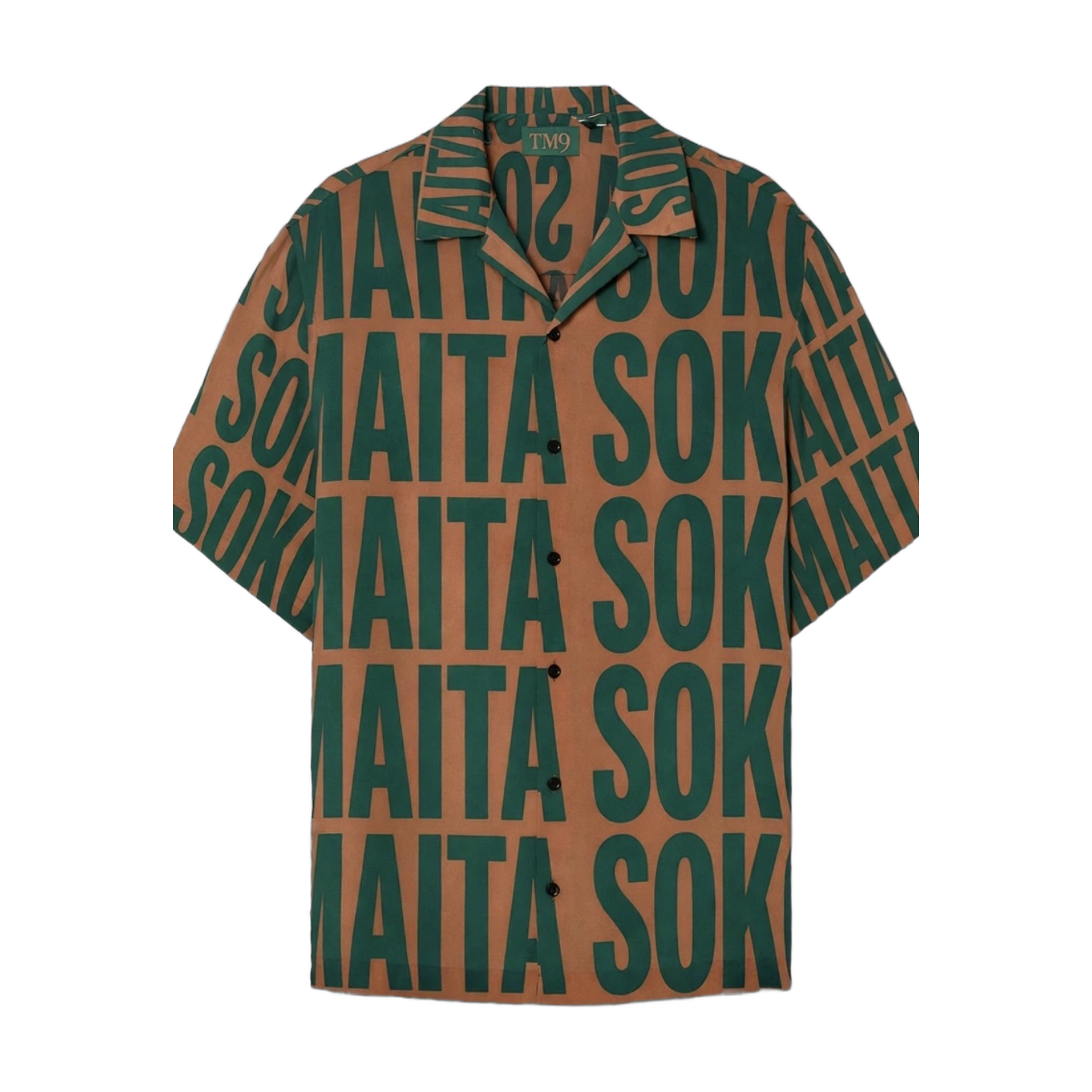 Sokaita Script Shirt — Terracotta