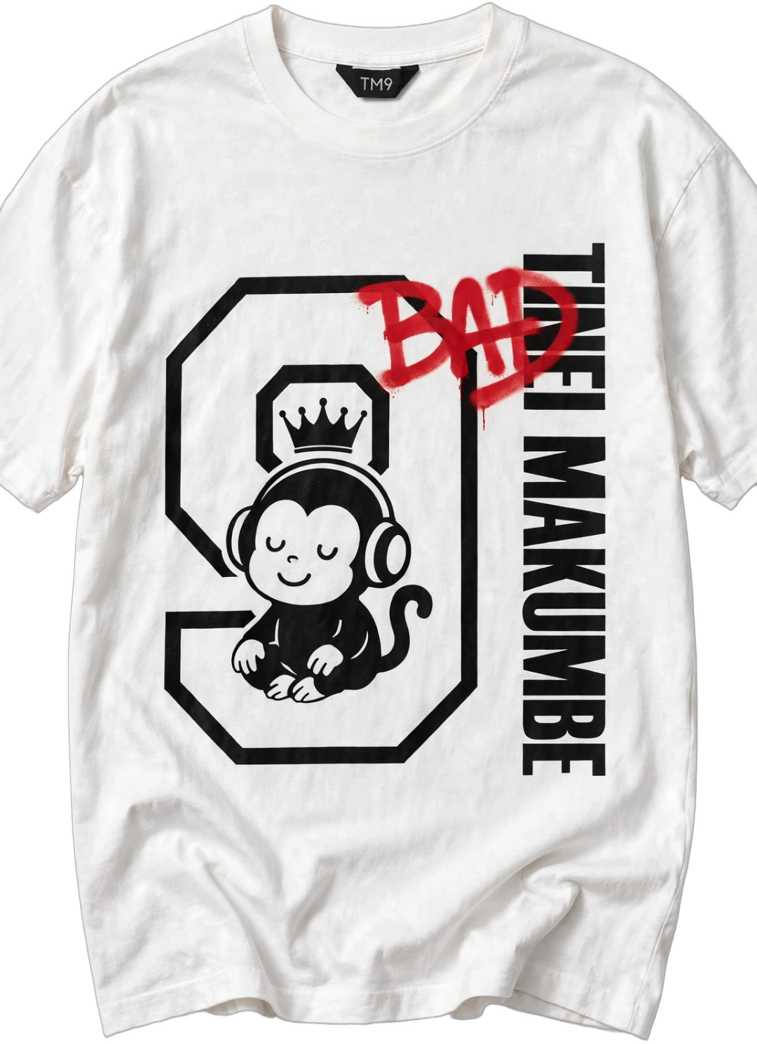 BAD Monkey Tee — Ivory