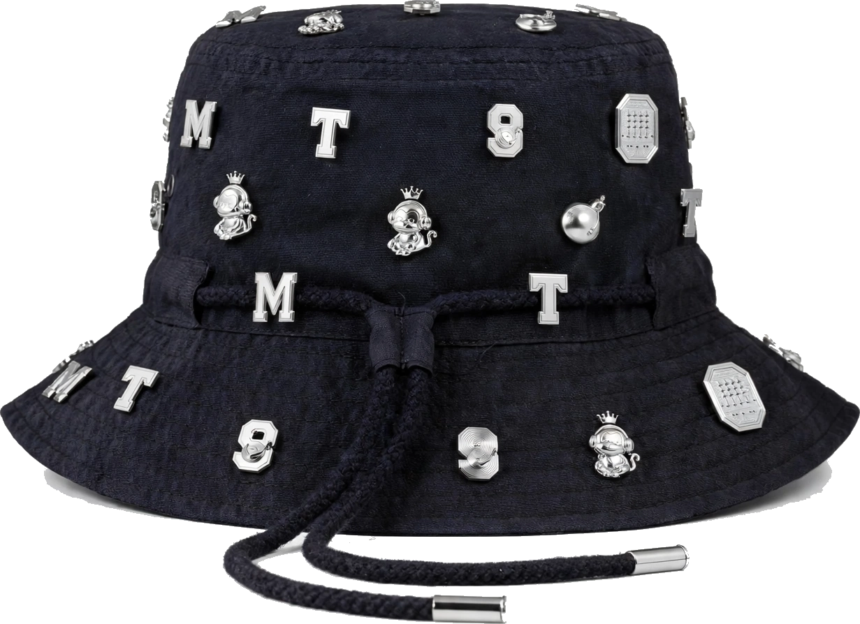 Regalia Pin Bucket Hat — Midnight